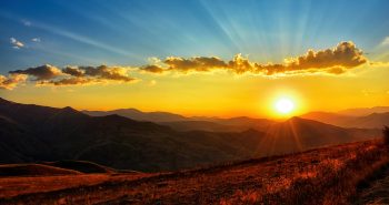 puesta de sol