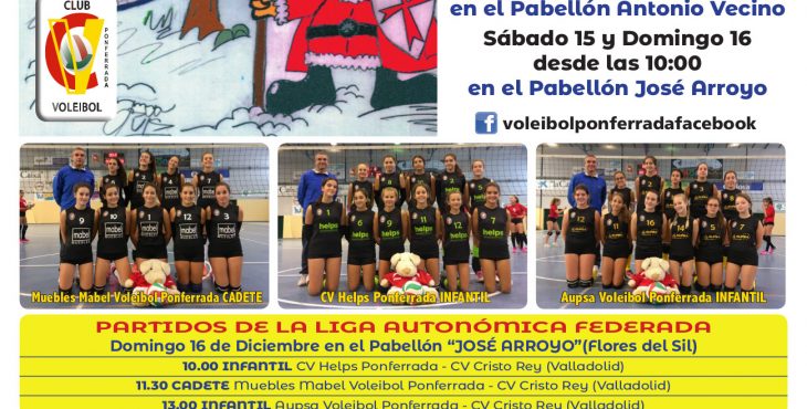 CARTEL Voleibol Navidad 2018-19
