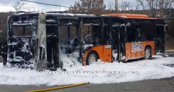 autobus urbano quemado