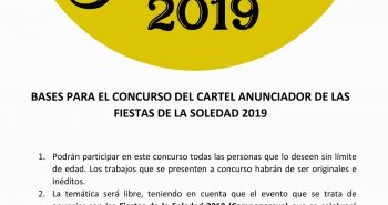 Concurso Carteles Fiestas Soledad 2019 Camponaraya