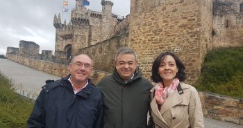 Justo, Ruth, Sigifredo en POnferrada