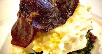 plato con cecina