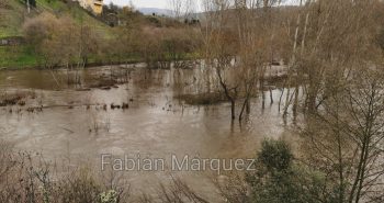 río Boeza inundación