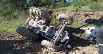 Accidente Tractor Cabañas Raras
