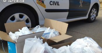 entrega material guardia civil