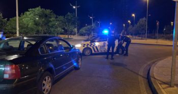conducción temeraria policia municipal
