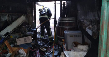 Incendio Vehículo Fabero 1