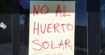 no al huerto solar