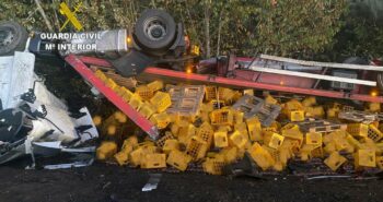 accidente camion combarros