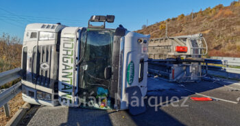 camion volcado a6-5