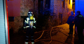 incendio Vivienda Molinaseca 1