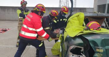 Curso Bomberos excarcelación accidentes de tráfico 4