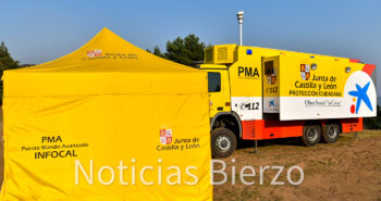 puesto mando avanzado fuego incendio