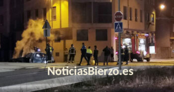 coche ardiendo cuatrovientos