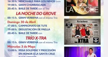 Cartel Fiestas Santa Cruz