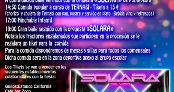 QUILÓS CARTEL SAN ISIDRO 2023