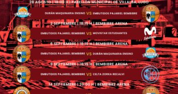 Calendario pretemporada