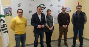 Gumersindo Expósito, Benjamín Castro, Ofelia Rodríguez, Maximino Prieto, Hipólito Riesco