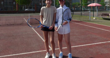 Noa Rodríguez y Rocío Pérez (final cadete)