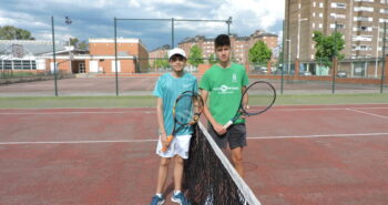 Sergio Bello y Héctor Fernández (final cadete)