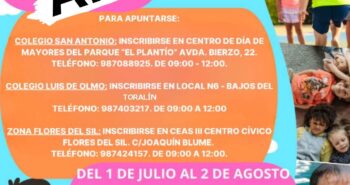 Cartel y programa fiesta mayor amarillo y colorido - 3