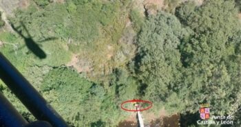 Rescatada una mujer de 62 años indispuesta en la ruta de San Facundo (León).