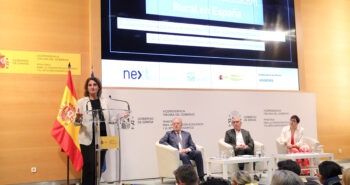 Foto. Teresa Ribera, Manuel Campo Vidal, Francesc Boya y Camino Cabañas